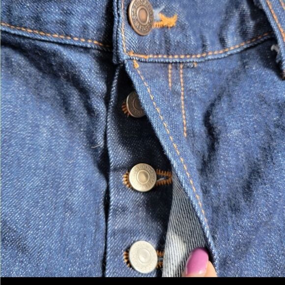 NWOT Levi's 501 Straight Leg Button Fly Jeans 38 x 30 - Picture 6 of 9